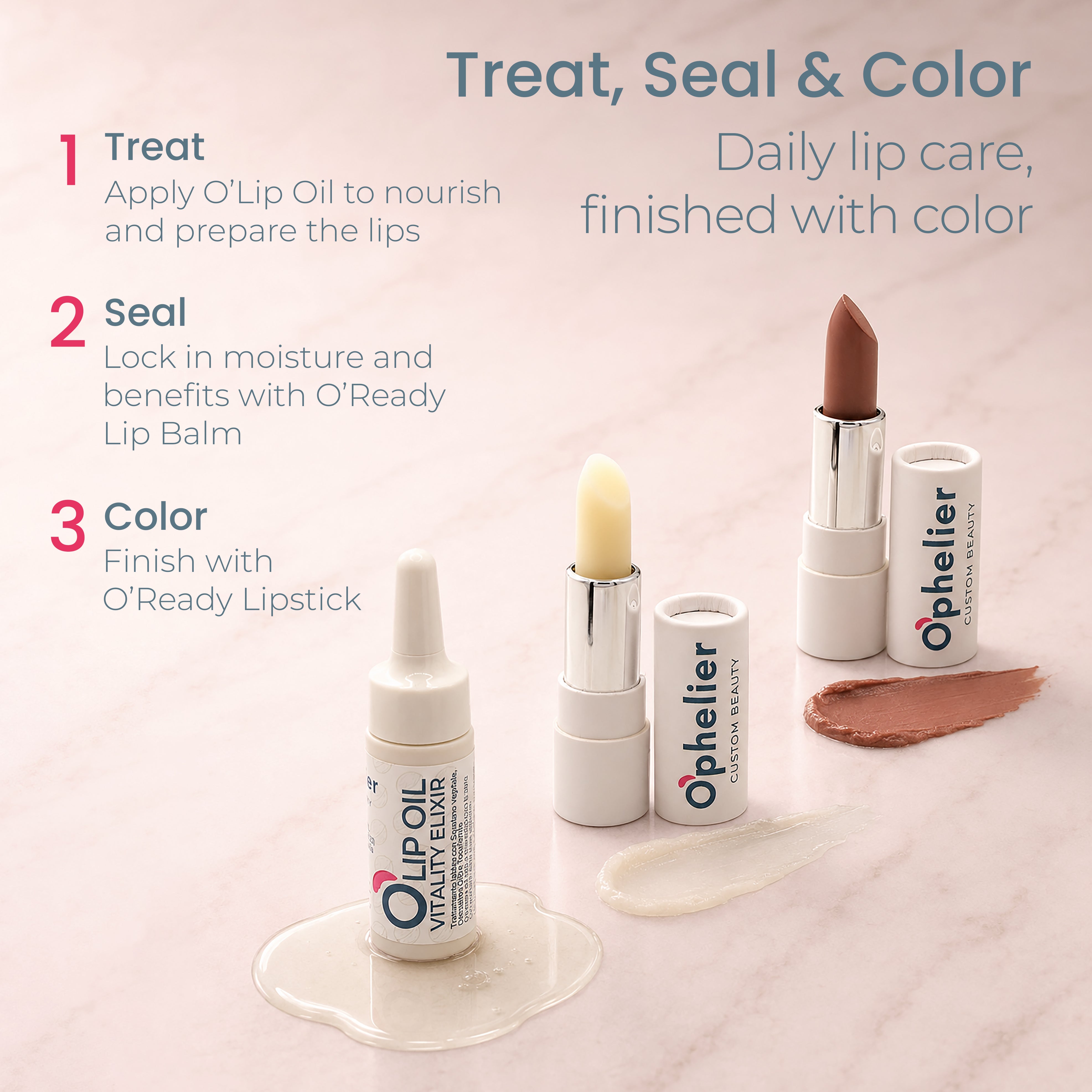 Lip Routine – Treat, Seal & Color