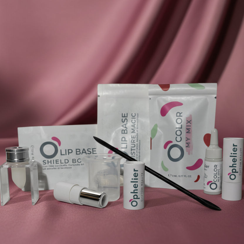 Kit pronto per 2 rossetti Nude rosati fai-da-te