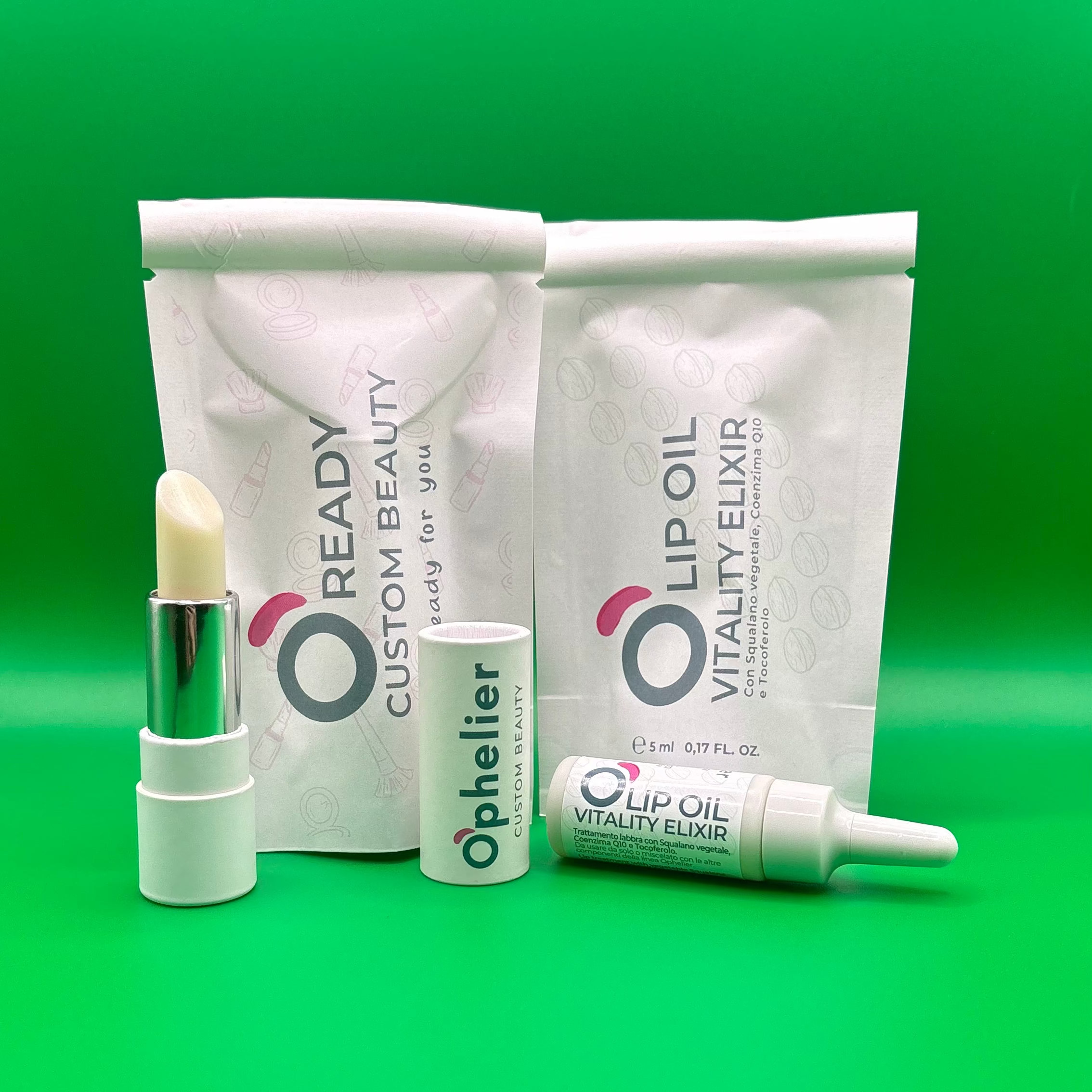 Nourish Care Duo Set - Burro + Olio labbra (2 pezzi)