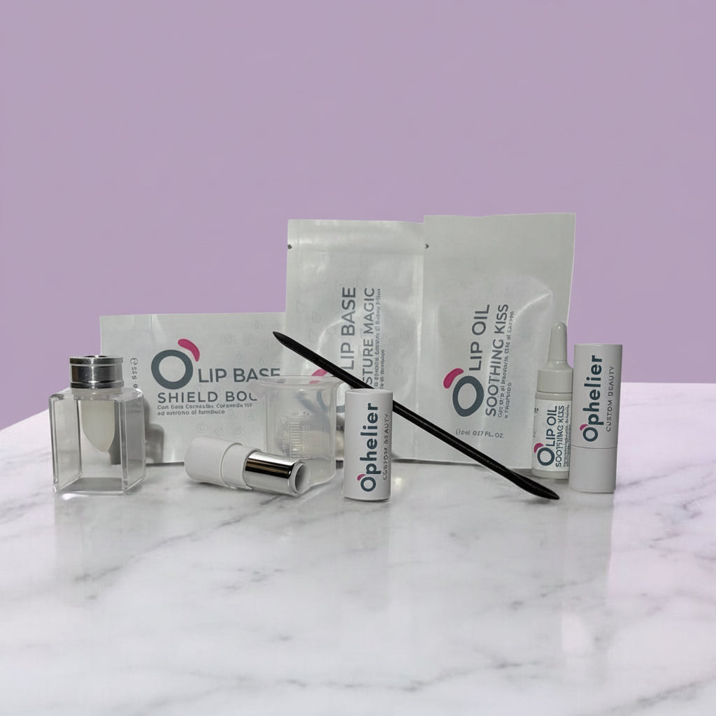 Kit pronto per 2 burri labbra fai-da-te